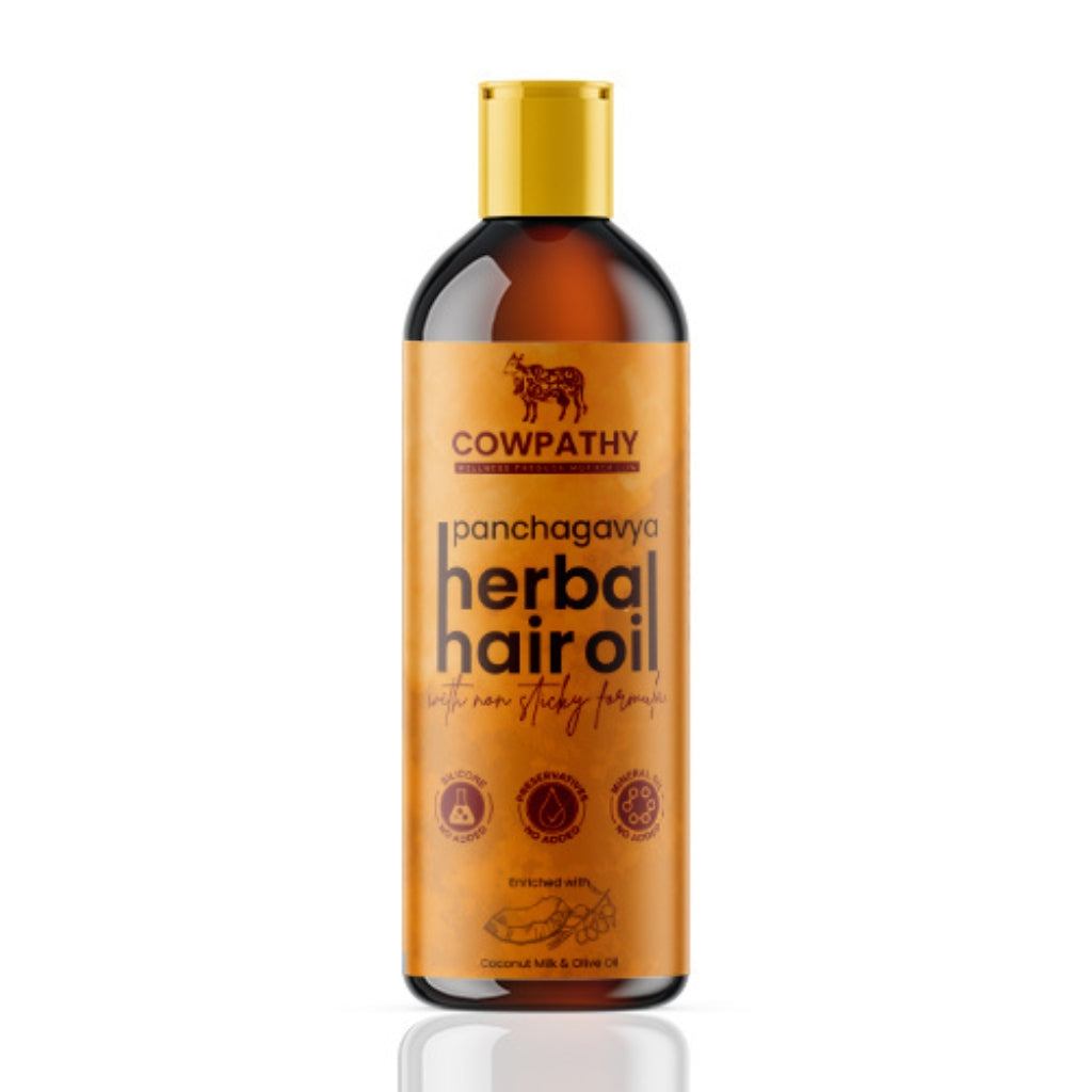 Cowpathy Panchagavya Herbal Hair Oil 200 ml
