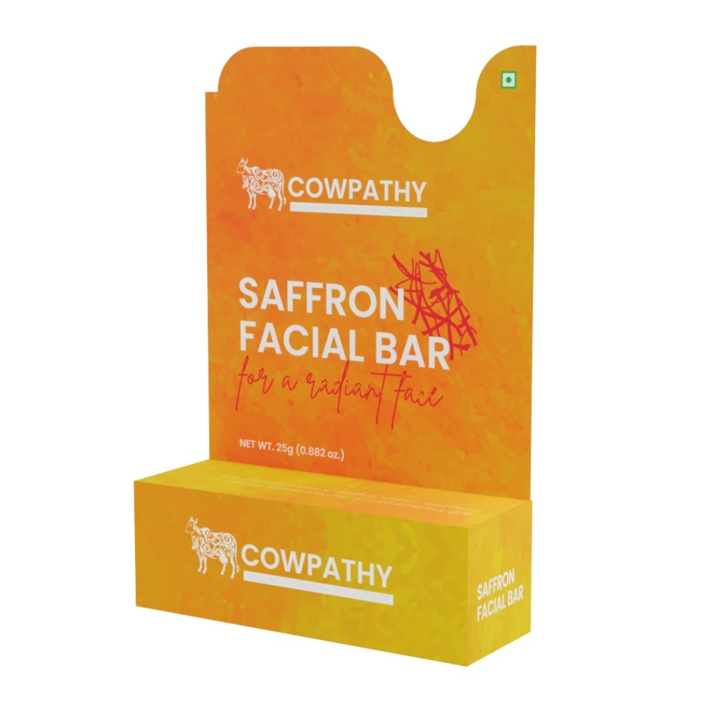 Cowpathy Kesar Facial Soap For Women and Men 25 GM
