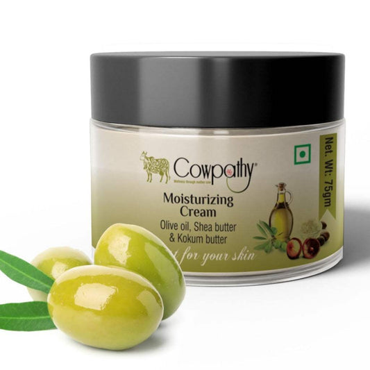 Cowpathy Moisturizing Skin Cream with Olive Oil, Shea and Kokum Butter 50 g