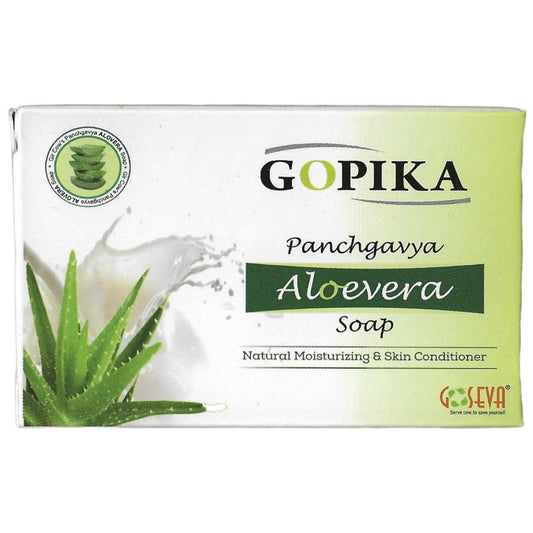 GoSeva Aloe Vera Soap 75 GM | A Natural Hydrating Soap