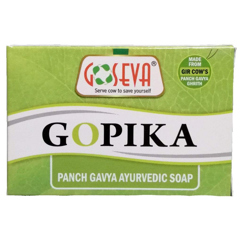 GoSeva Gopika Panchagavya Herbal Bathroom Soap 75 GM
