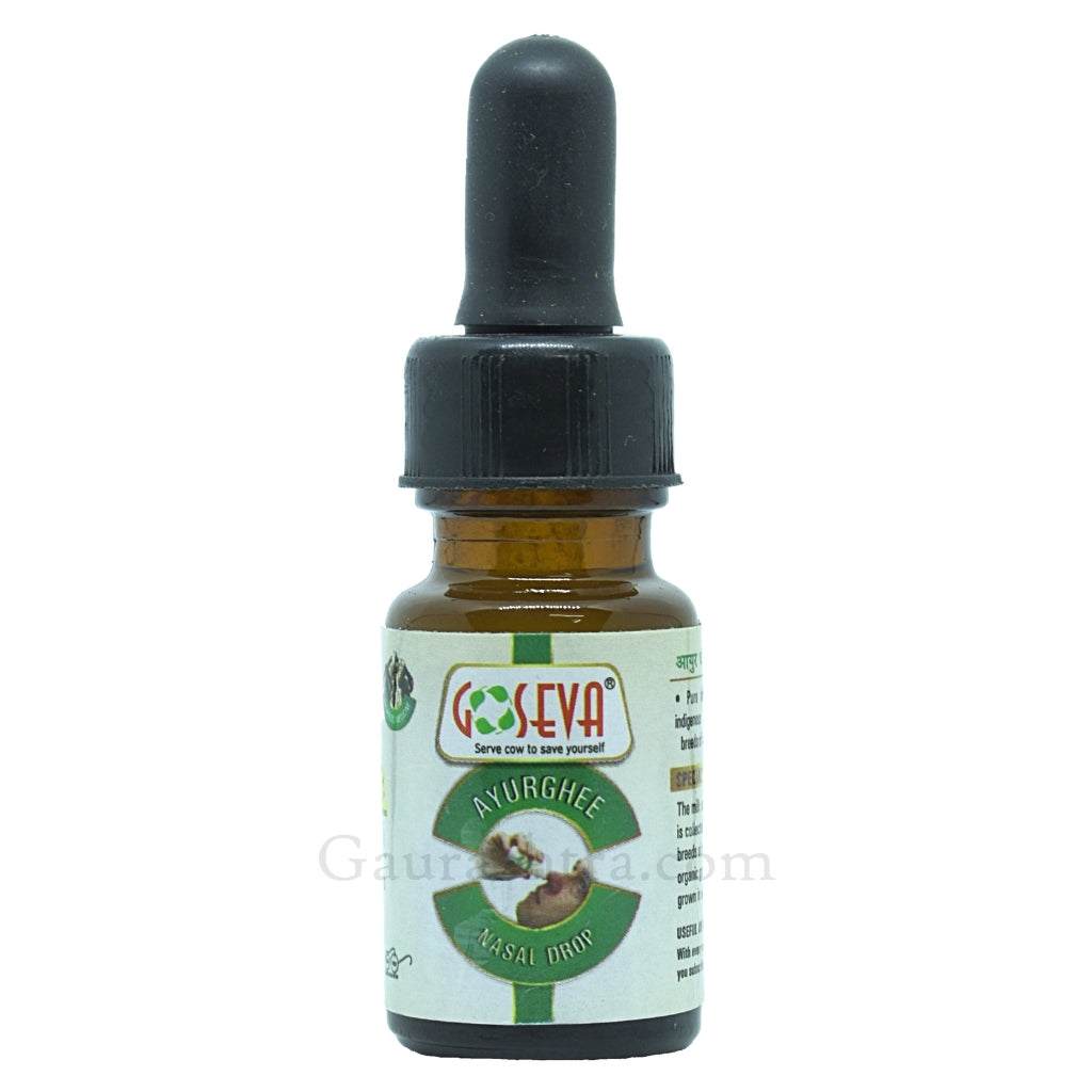 GoSeva Ayur Ghee Panchagavya Nasal Drops 10 ML