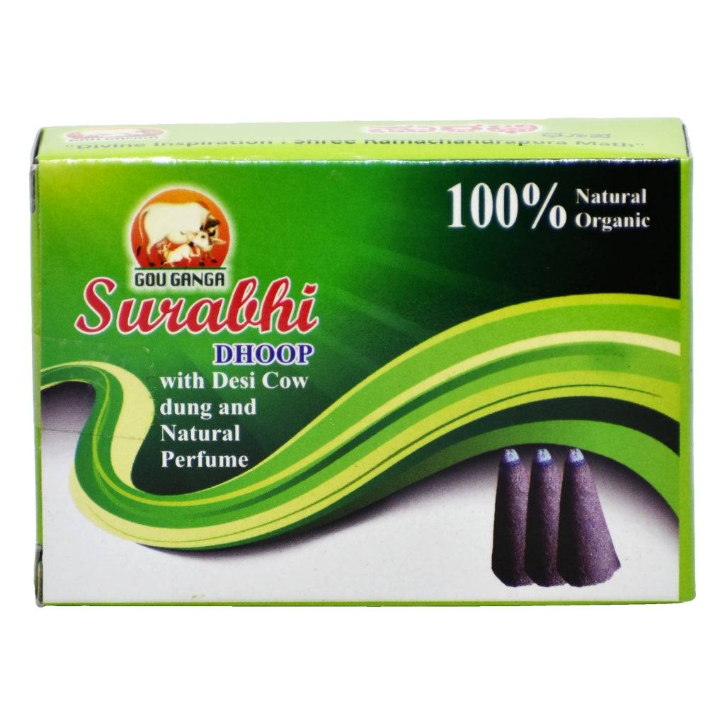 Gou Ganga Surbhi Cow Dung Dhoop Batti - 15 Cones